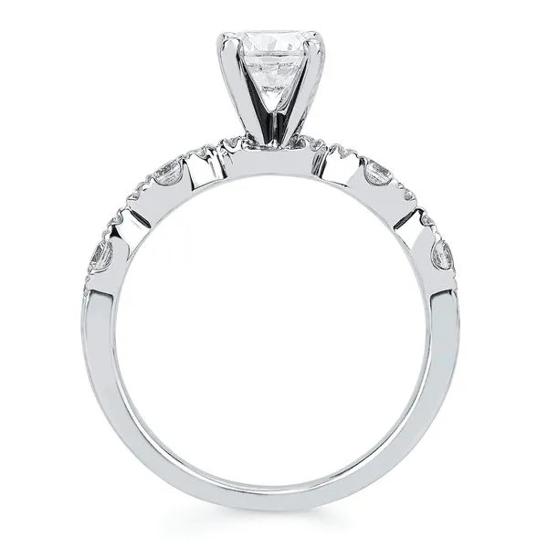 14k White Gold Bridal Set Image 4 McCoy Jewelers Bartlesville, OK