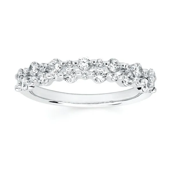 14k White Gold Bridal Set Image 3 Engelbert's Jewelers, Inc. Rome, NY