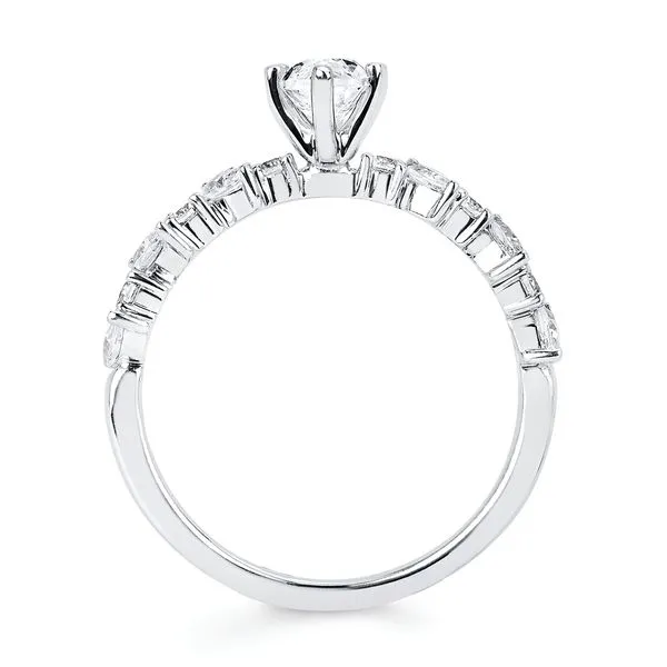 14k White Gold Bridal Set Image 4 McCoy Jewelers Bartlesville, OK