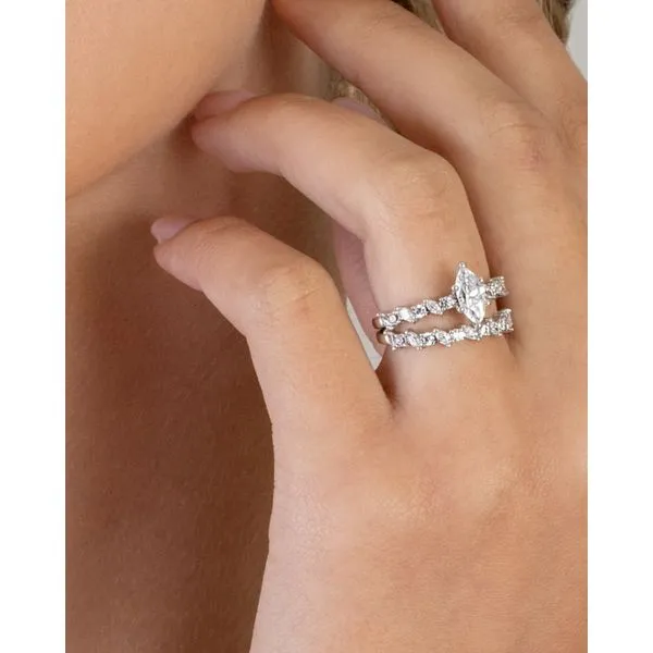 14k White Gold Bridal Set Image 5 McCoy Jewelers Bartlesville, OK