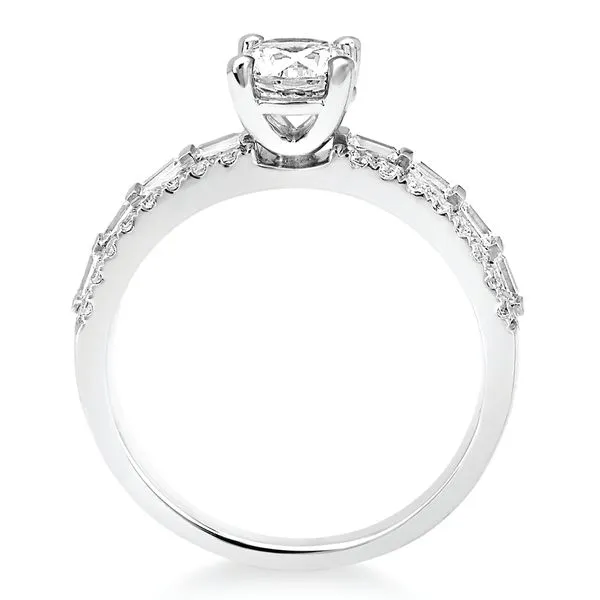 14k White Gold Bridal Set Image 4 Pfaff Jewelers Grandville, MI