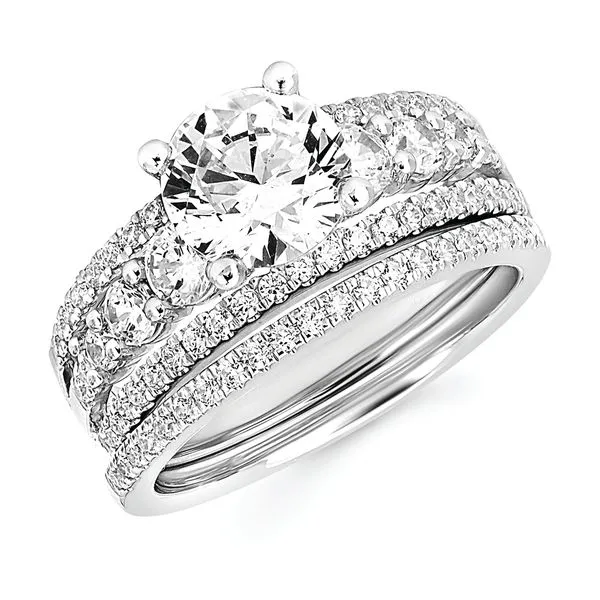14k White Gold Bridal Set Pfaff Jewelers Grandville, MI