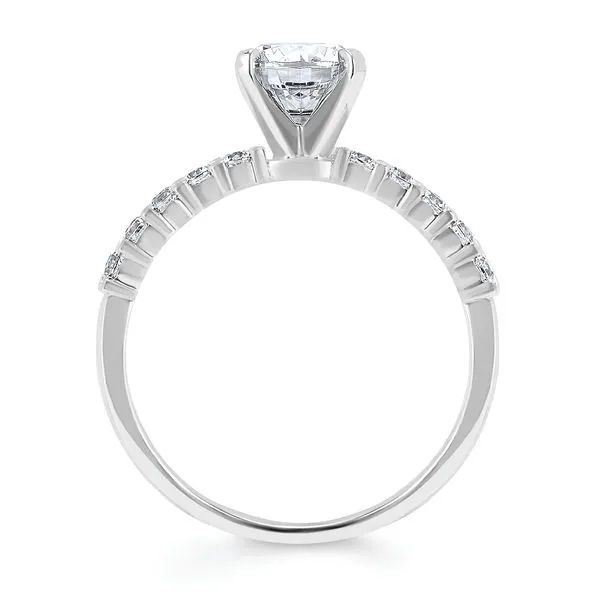 14k White Gold Bridal Set Image 4 Pfaff Jewelers Grandville, MI