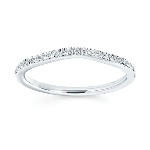 14k White Gold Bridal Set Image 3 Richard's Jewelry Berne, IN