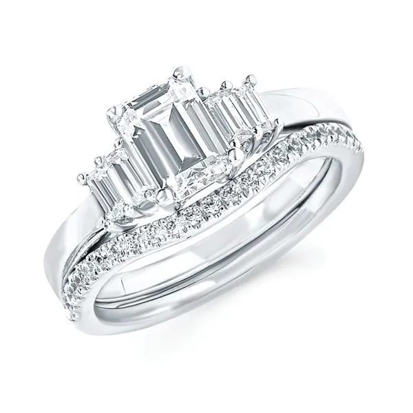 14k White Gold Bridal Set Pfaff Jewelers Grandville, MI