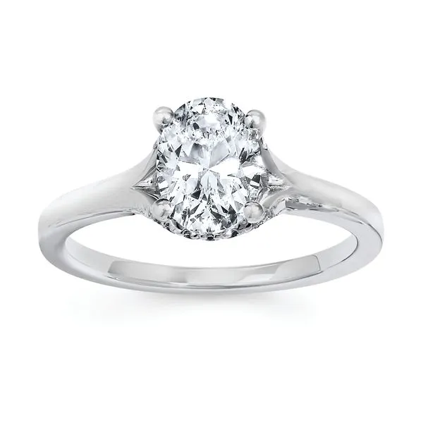 14k White Gold Bridal Set Image 2 Pfaff Jewelers Grandville, MI