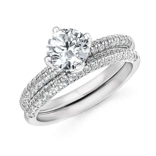 14k White Gold Bridal Set Jim's Jewelers Tyler, TX