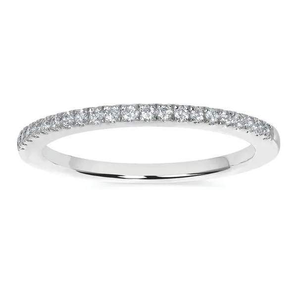 14k White Gold Bridal Set Image 3 J. Meredith Jewelers Delafield, WI