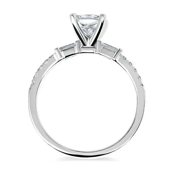 14k White Gold Bridal Set Image 4 Long Jewelers Chesapeake, VA