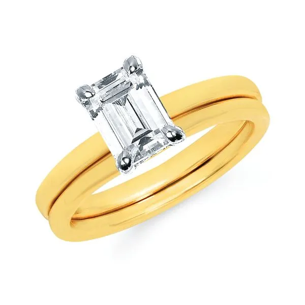 14k Yellow & White Gold Engagement Ring Michael's Jewelry North Wilkesboro, NC