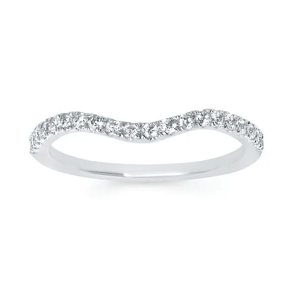 14k White & Yellow Gold Bridal Set Image 4 Avitabile Fine Jewelers Hanover, MA