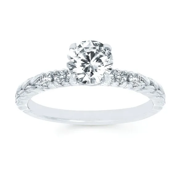 14k White Gold Bridal Set Image 2 Trenton Jewelers Ltd. Trenton, MI