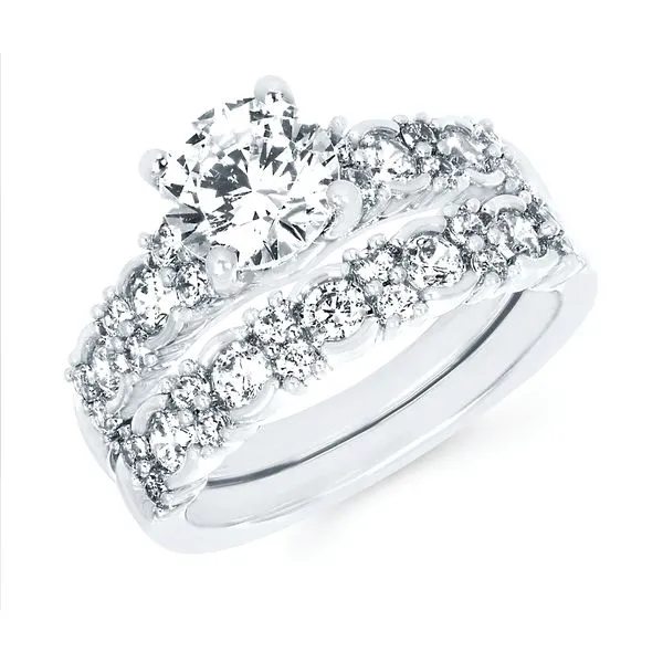 14k White Gold Bridal Set Jim's Jewelers Tyler, TX