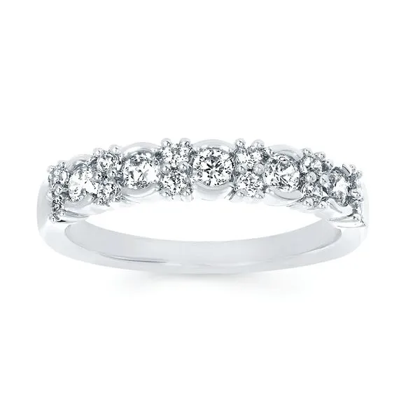 14k White Gold Bridal Set Image 4 Jim's Jewelers Tyler, TX