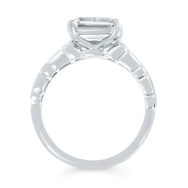 14k White Gold Bridal Set Image 3 Beckman Jewelers Inc Ottawa, OH