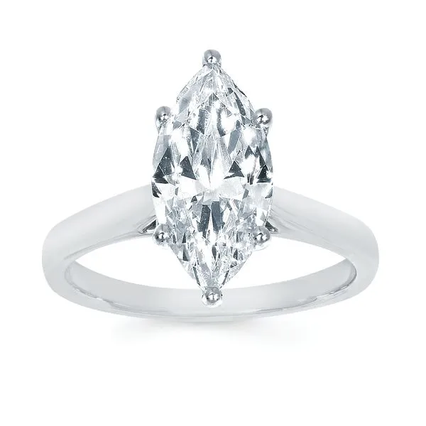 14k White Gold Engagement Ring Jimmy Smith Jewelers Decatur, AL