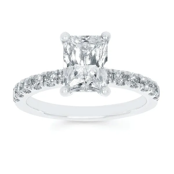 14k White Gold Engagement Ring J. Meredith Jewelers Delafield, WI