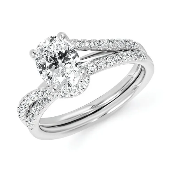 14k White Gold Bridal Set Wink's Fine Jewelry Brookings, SD