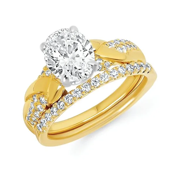 14k Yellow Gold Bridal Set Avitabile Fine Jewelers Hanover, MA