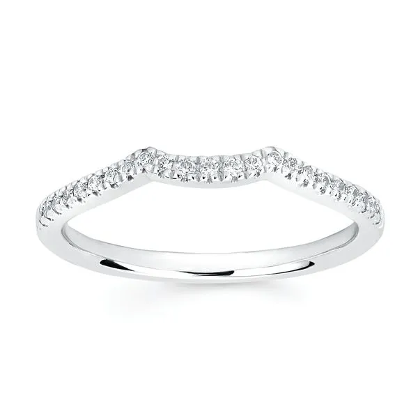 14k White & Rose Gold Bridal Set Image 2 Richard's Jewelry Berne, IN