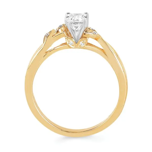 14k Yellow Gold Bridal Set Image 4 Pfaff Jewelers Grandville, MI