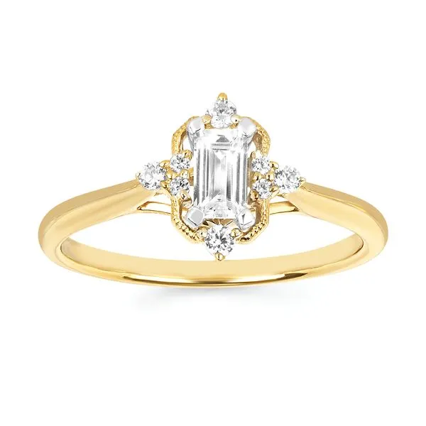 14k Yellow Gold Bridal Set Image 2 Engelbert's Jewelers, Inc. Rome, NY