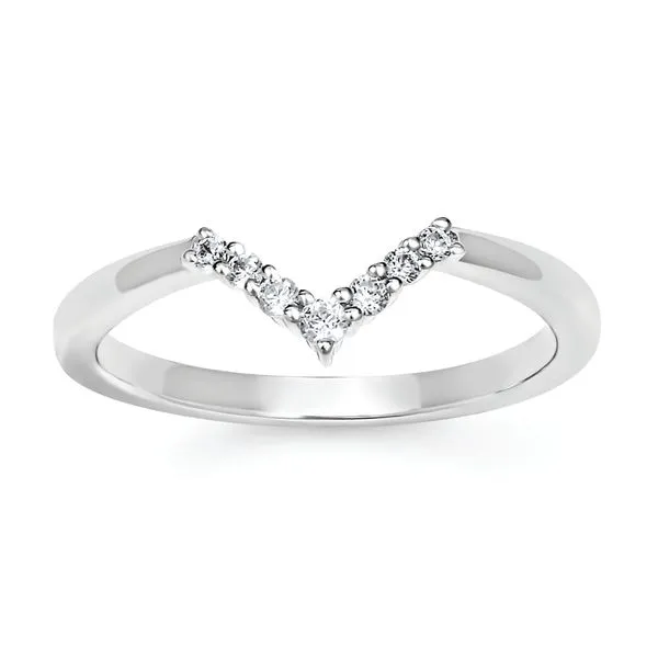 14k White Gold Bridal Set Image 3 J. Meredith Jewelers Delafield, WI