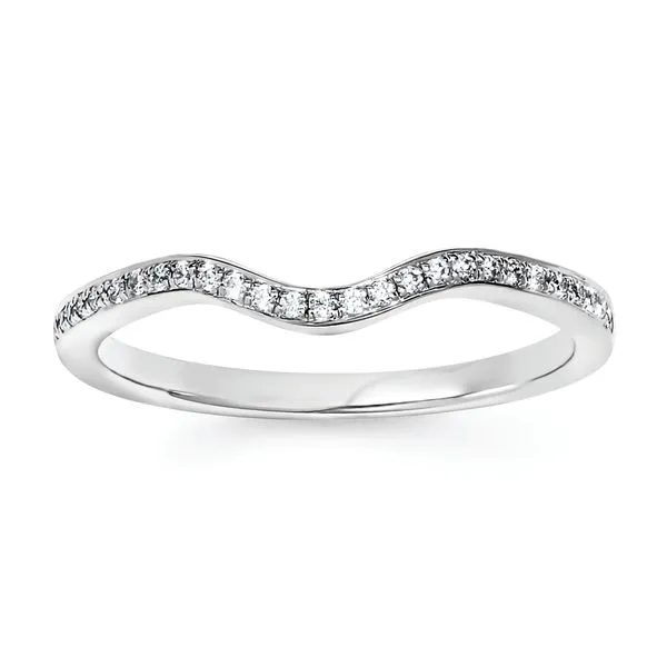 14k White Gold Bridal Set Image 3 Daniel Jewelers Brewster, NY