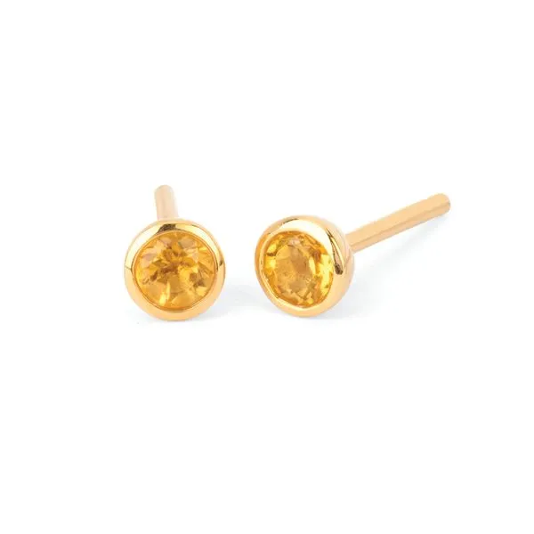10k Yellow Gold Gemstone Earrings Richard's Jewelry Berne, IN