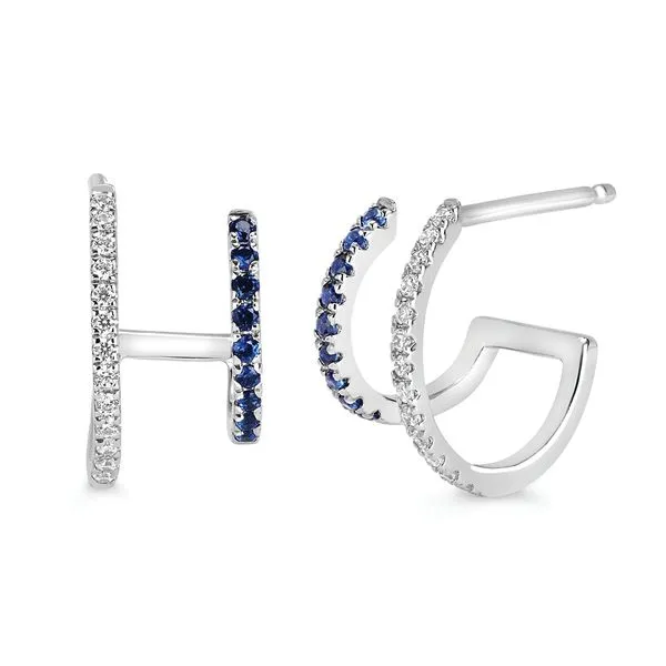 10k White Gold Hoop Earrings Beckman Jewelers Inc Ottawa, OH