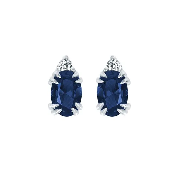 10k White Gold Gemstone Earrings Atlanta West Jewelry Douglasville, GA