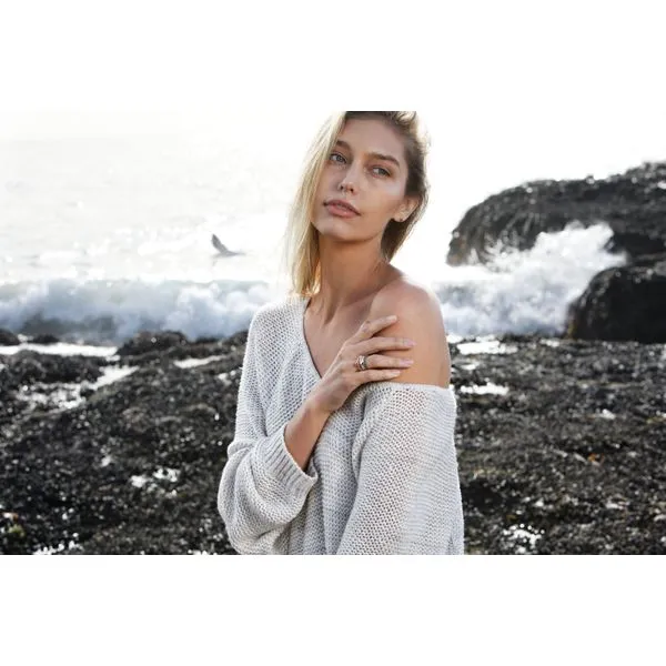 14k White Gold Gemstone Ring Image 3 Pfaff Jewelers Grandville, MI