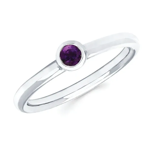 14k White Gold Gemstone Ring Richard's Jewelry Berne, IN