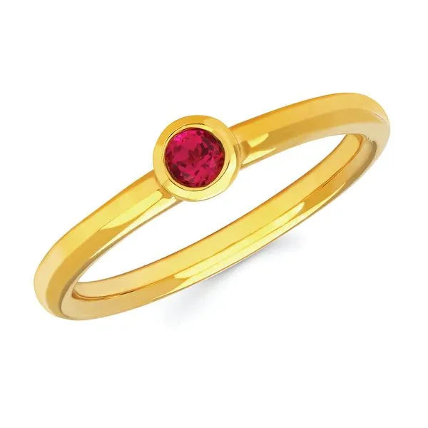 14k Yellow Gold Gemstone Ring Pfaff Jewelers Grandville, MI