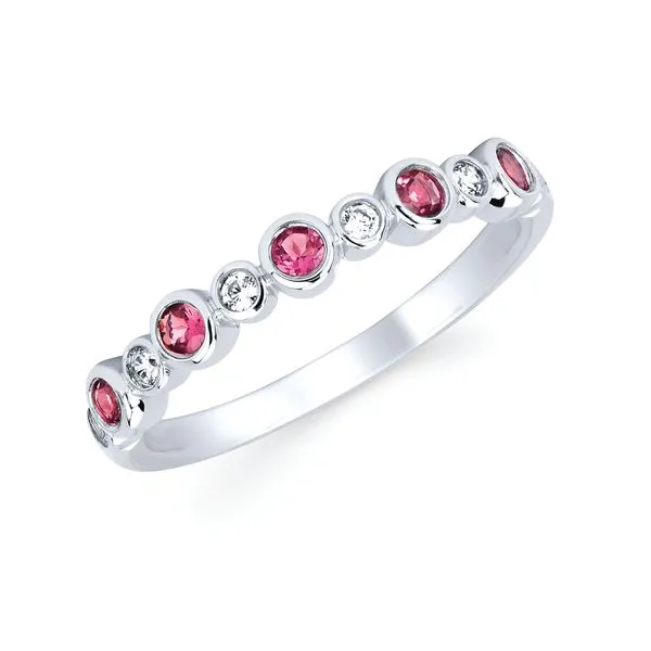 14k White Gold Gemstone Ring Pfaff Jewelers Grandville, MI