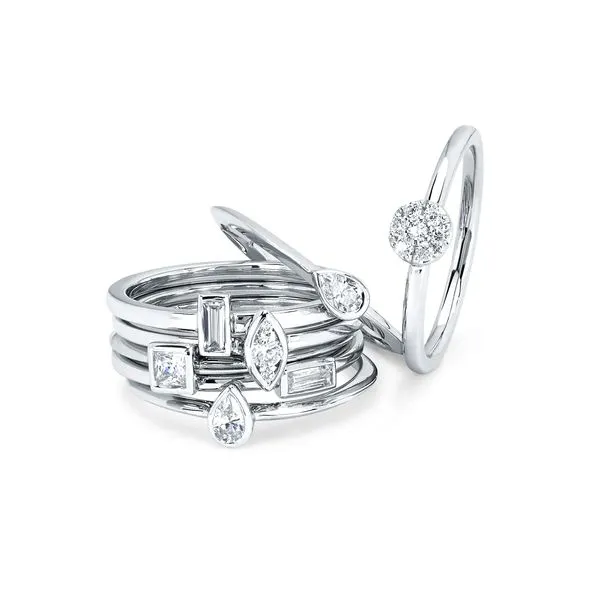 14k White Gold Fashion Ring Image 2 Daniel Jewelers Brewster, NY