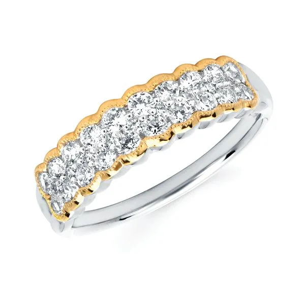 14k White & Yellow Gold Fashion Ring Pfaff Jewelers Grandville, MI