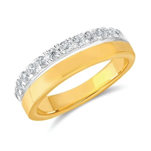 14k Yellow & White Gold Fashion Ring Pfaff Jewelers Grandville, MI