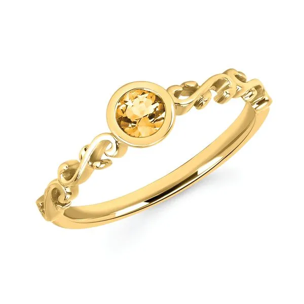 14k Yellow Gold Gemstone Ring Pfaff Jewelers Grandville, MI