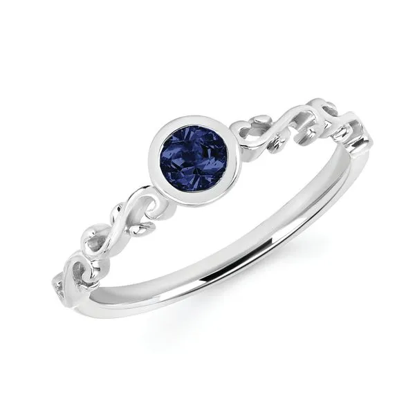 14k White Gold Gemstone Ring Pfaff Jewelers Grandville, MI