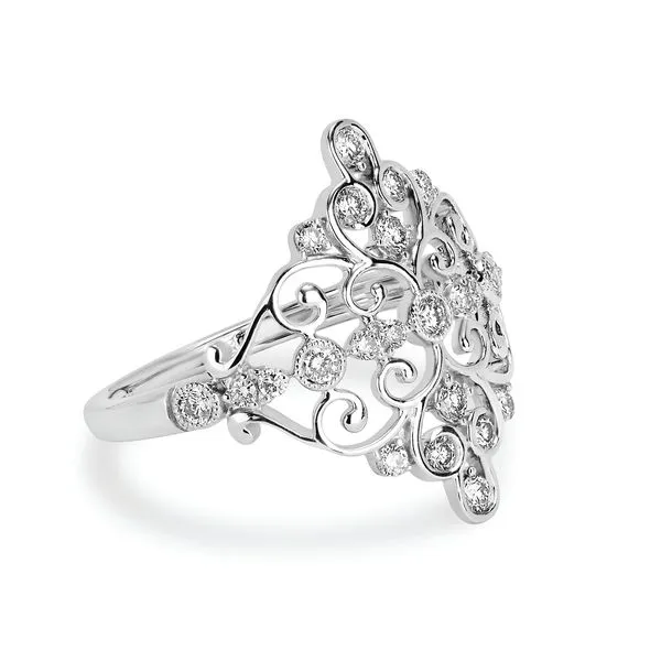 14k White Gold Fashion Ring Image 3 Pfaff Jewelers Grandville, MI