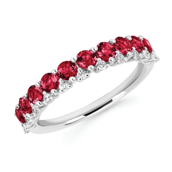 14k White Gold Gemstone Ring Richard's Jewelry Berne, IN