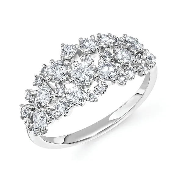 14k White Gold Fashion Ring Long Jewelers Chesapeake, VA