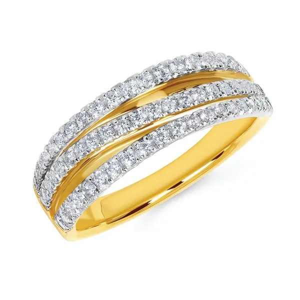 14k Yellow & White Gold Fashion Ring J. Meredith Jewelers Delafield, WI