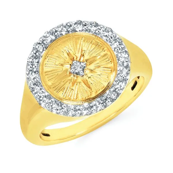 14k Yellow Gold Fashion Ring Long Jewelers Chesapeake, VA