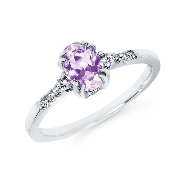 10k White Gold Gemstone Ring Long Jewelers Chesapeake, VA