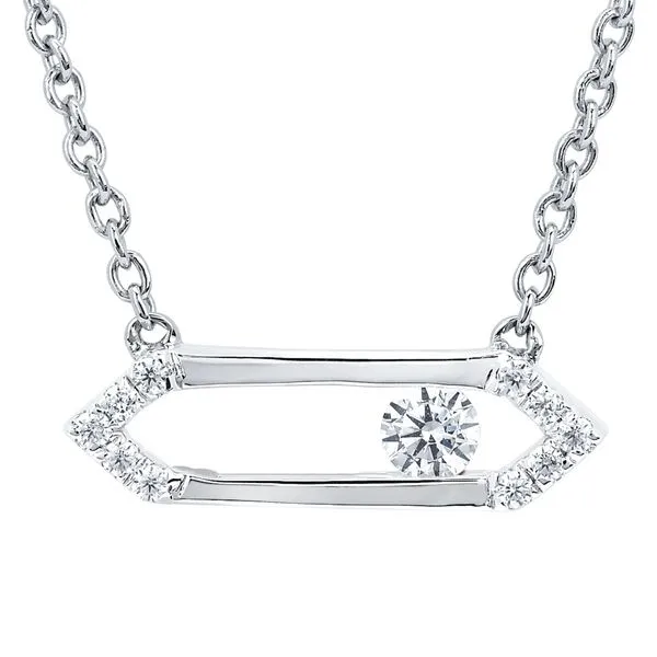 Sterling Silver Diamond Pendant Pfaff Jewelers Grandville, MI