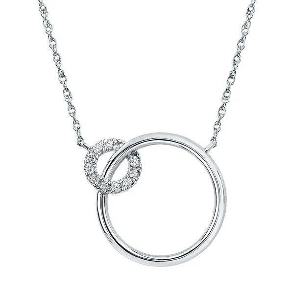 14k White Gold Diamond Pendant Whalen Jewelers Inverness, FL