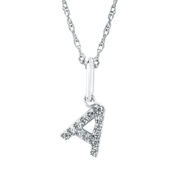 10k White Gold Diamond Pendant Pfaff Jewelers Grandville, MI