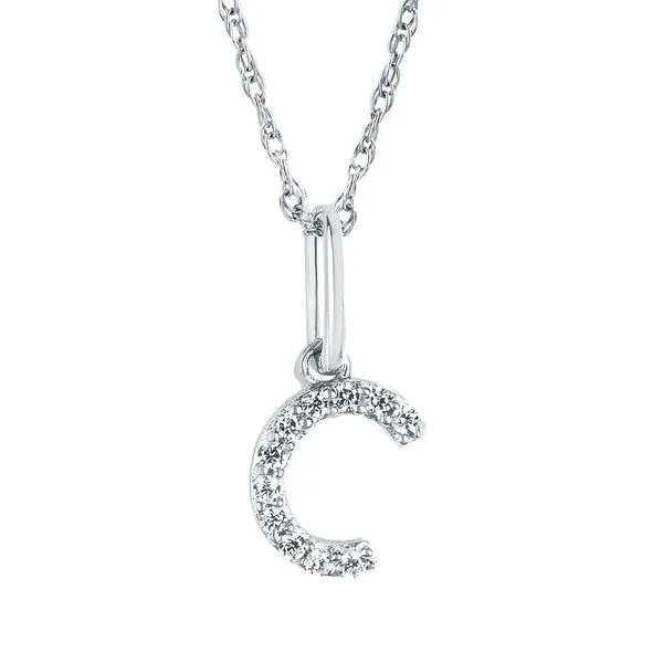 10k White Gold Diamond Pendant Pfaff Jewelers Grandville, MI